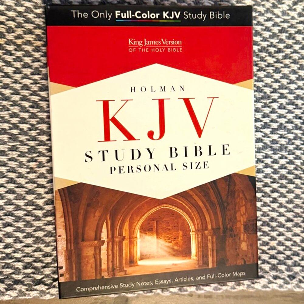 Holman KJV Study Bible Personal Size King James Version Illustrated